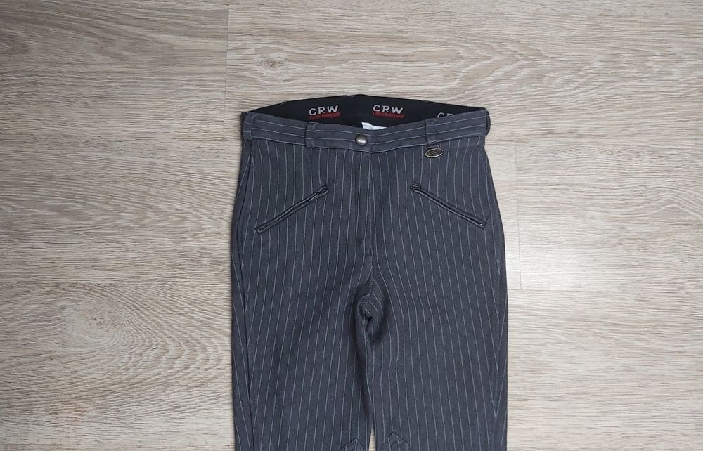CRW Bryczesy do jazdy konnej jeździeckie S 36