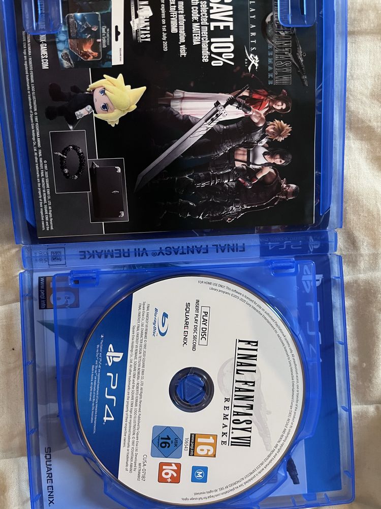 Final Fantasy VII Remake PS4