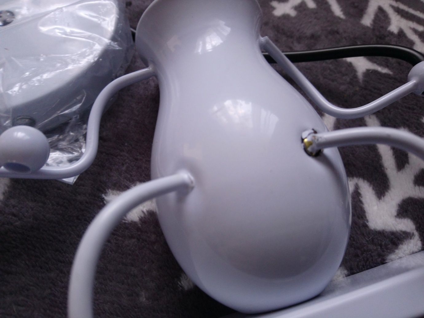 Lampa sufitowa ławeczka zakochanych