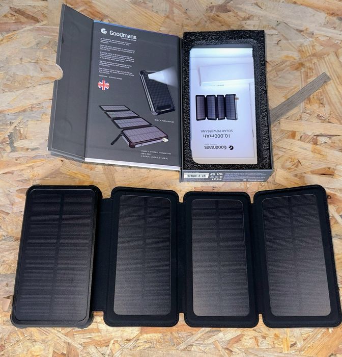 Павербанк Goodmans XL Solar Powerbank 10 000 мА·ч
Goodmans XL Solar Po