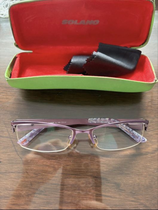 okulary Solano fioletowe