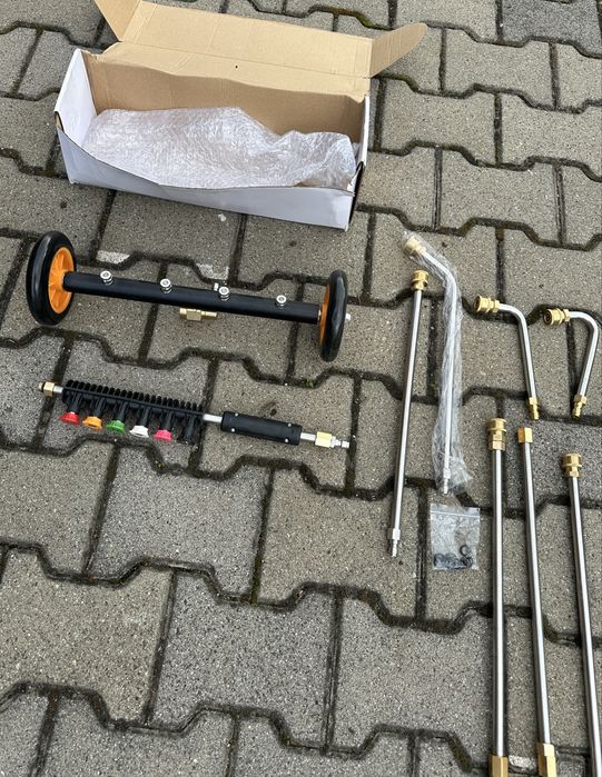 Nowa Lanca myjka do mycia podwozia na kółkach z szybkozłączką Karcher