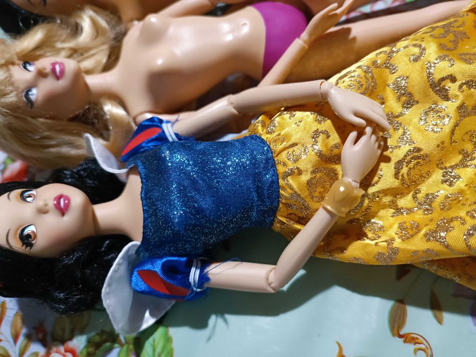 Лот лялечок Принцеси Дісней (Білосніжка,Аврора,Жасмін)