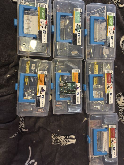 Cały Zestaw Kompenentów Arduino