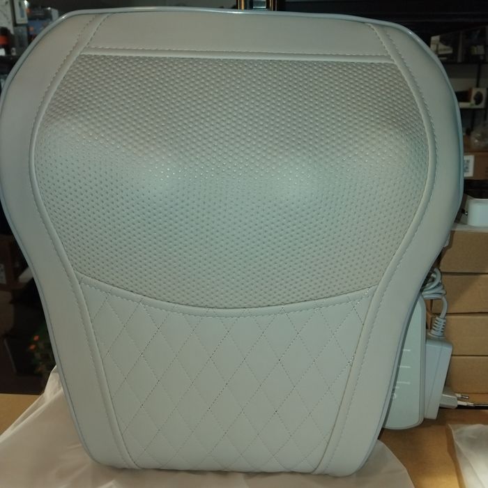 Масажер для спини, шиї з підігрівом, 3D-масажна подушка для розминання