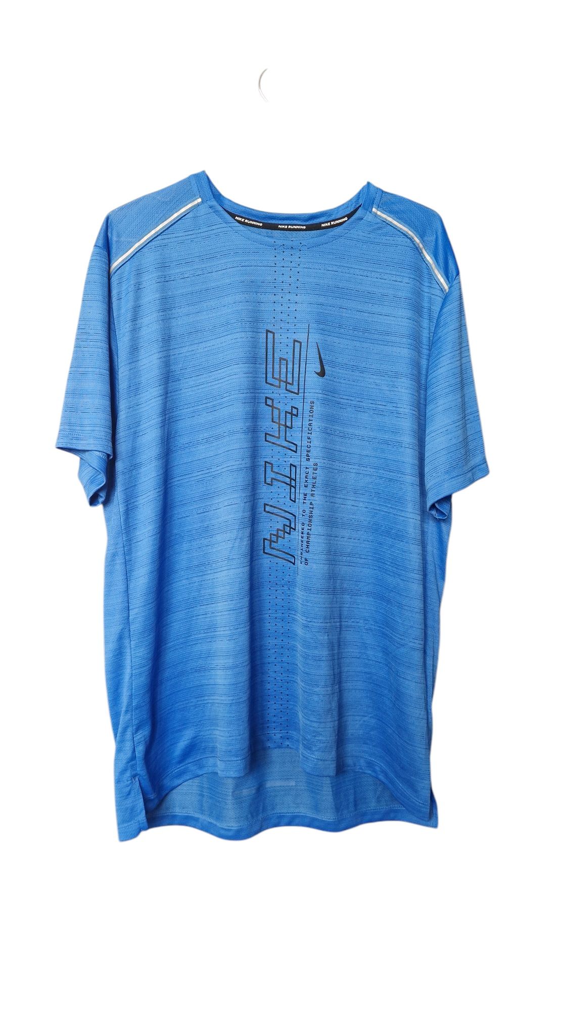 Koszulka niebieska męską sportową Nike dri fit