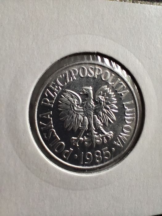 50 gr 1985r proof like rarytas bardzo rzadka moneta prl.