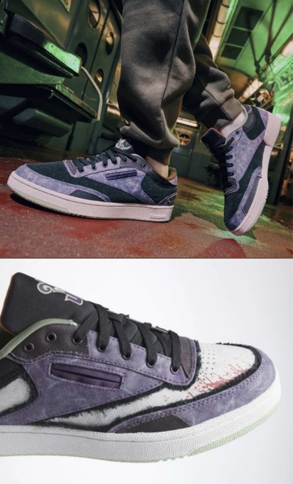 Кроссовки Reebok x DC Joker. Classics Men Club C 85.