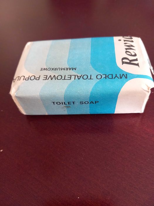 Mydło toaletowe popularne Rewia z epoki PRL