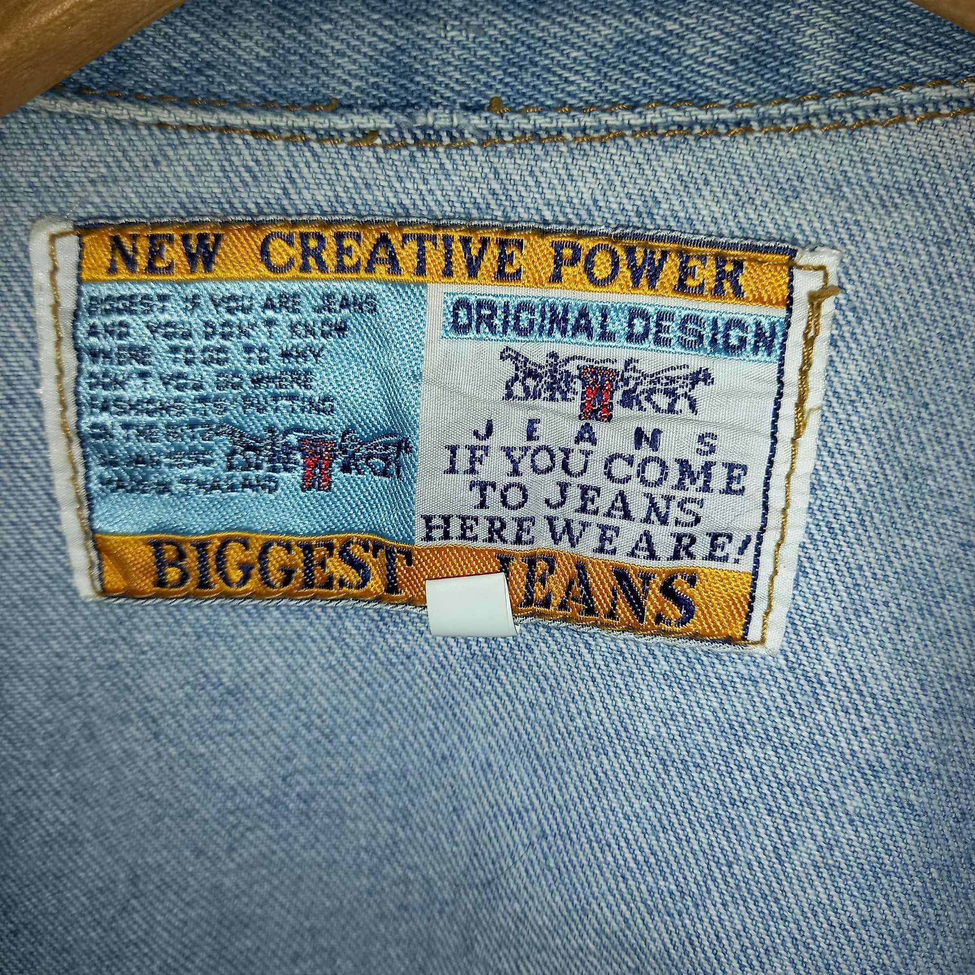 Bluza katana jeansowa damska.