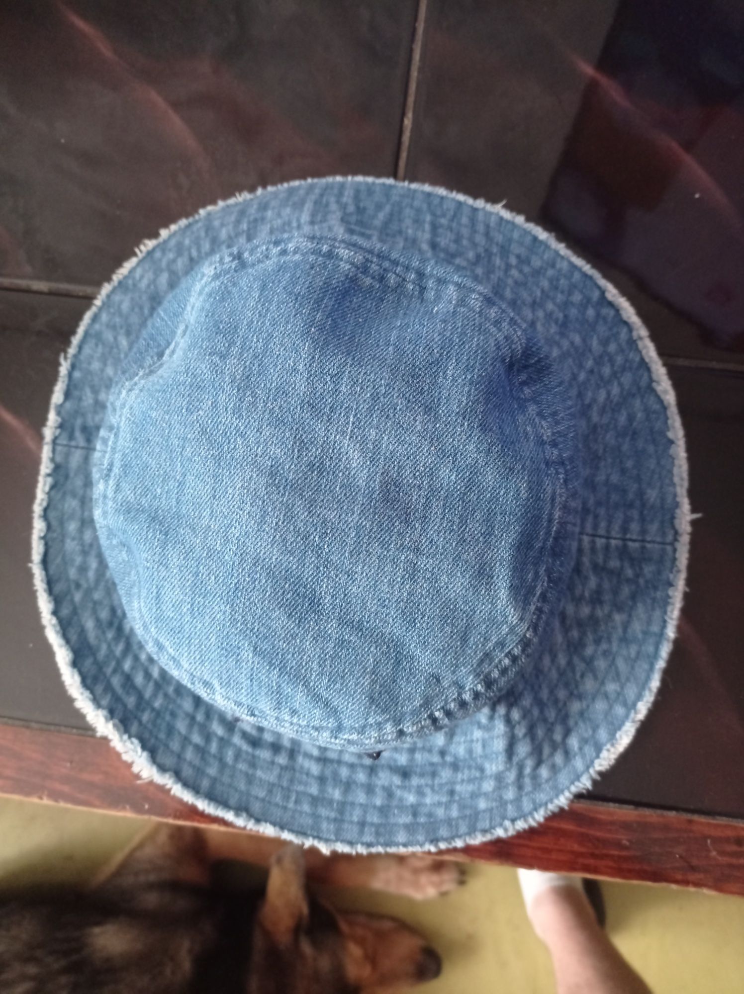 Czapka jeansowa Tommy Hilfiger Kapelusz