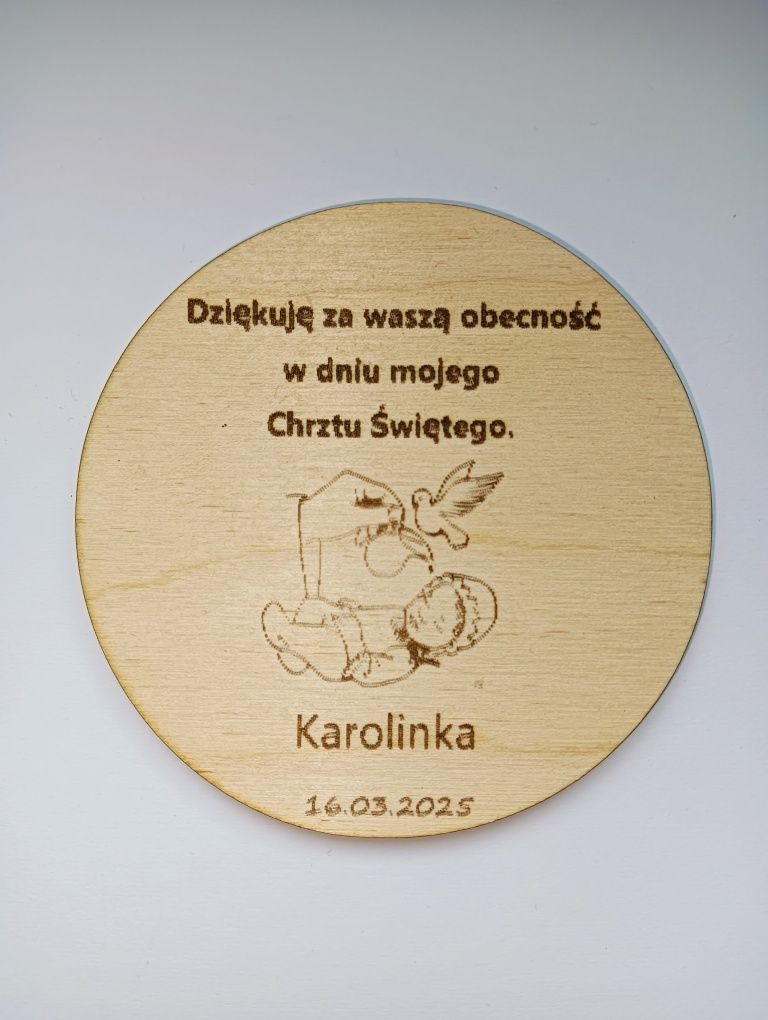 Podziękowania, pamiątki, upominki