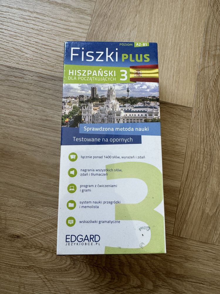 Fiszki hiszpańskie Edgard A2-B1