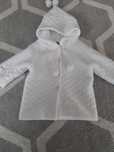 Sweter bialy rozm 74