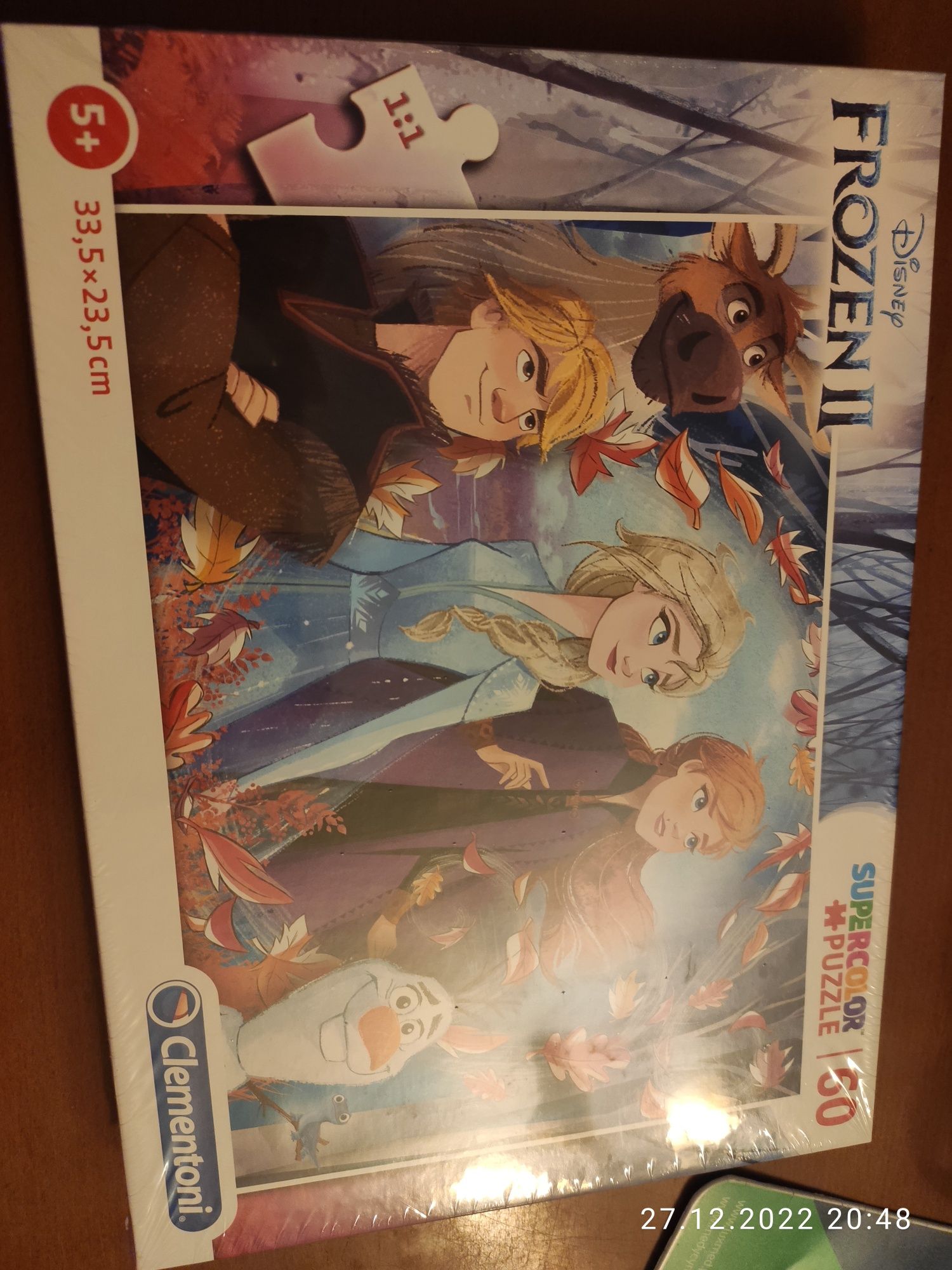 NOWE Puzzle Frozen Clementoni 60 elementów Kraina lodu