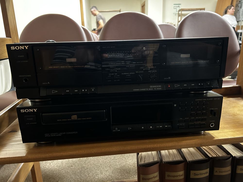 Leitor/gravador Sony