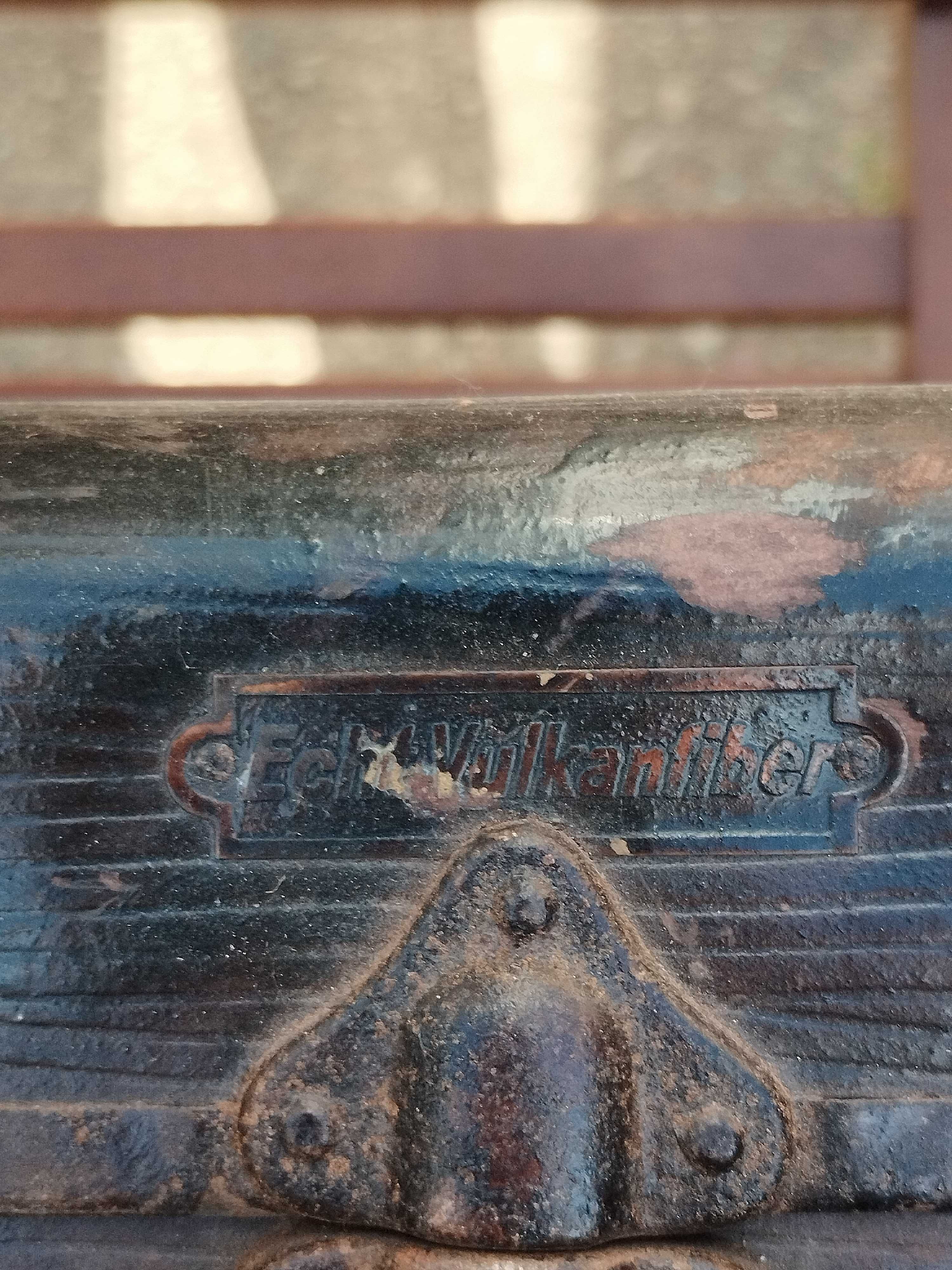 Kufer Echt Vulkanfiber