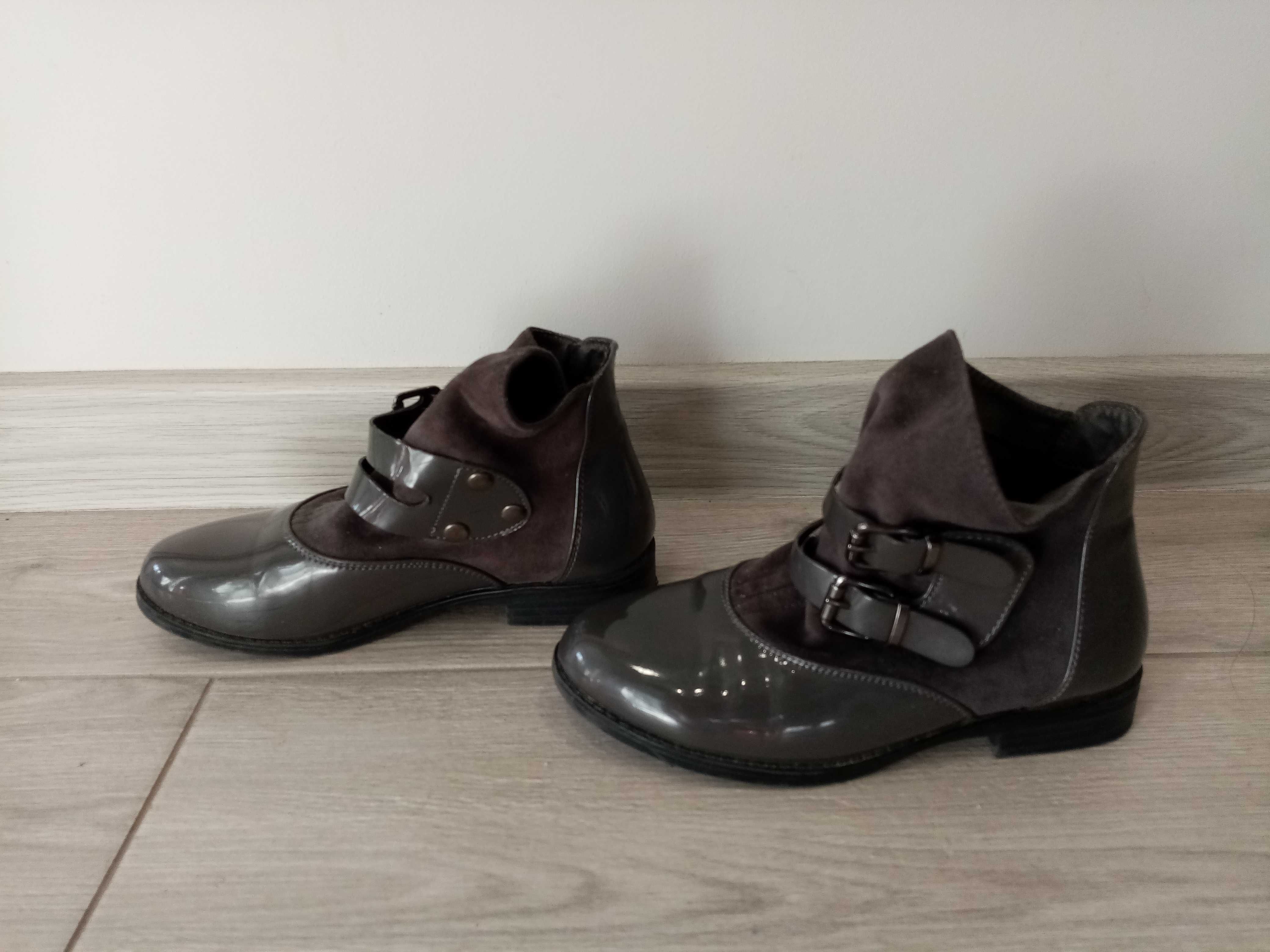Buty przejściowe, jesienno-wiosenne dla dziewczynki, r. 32.