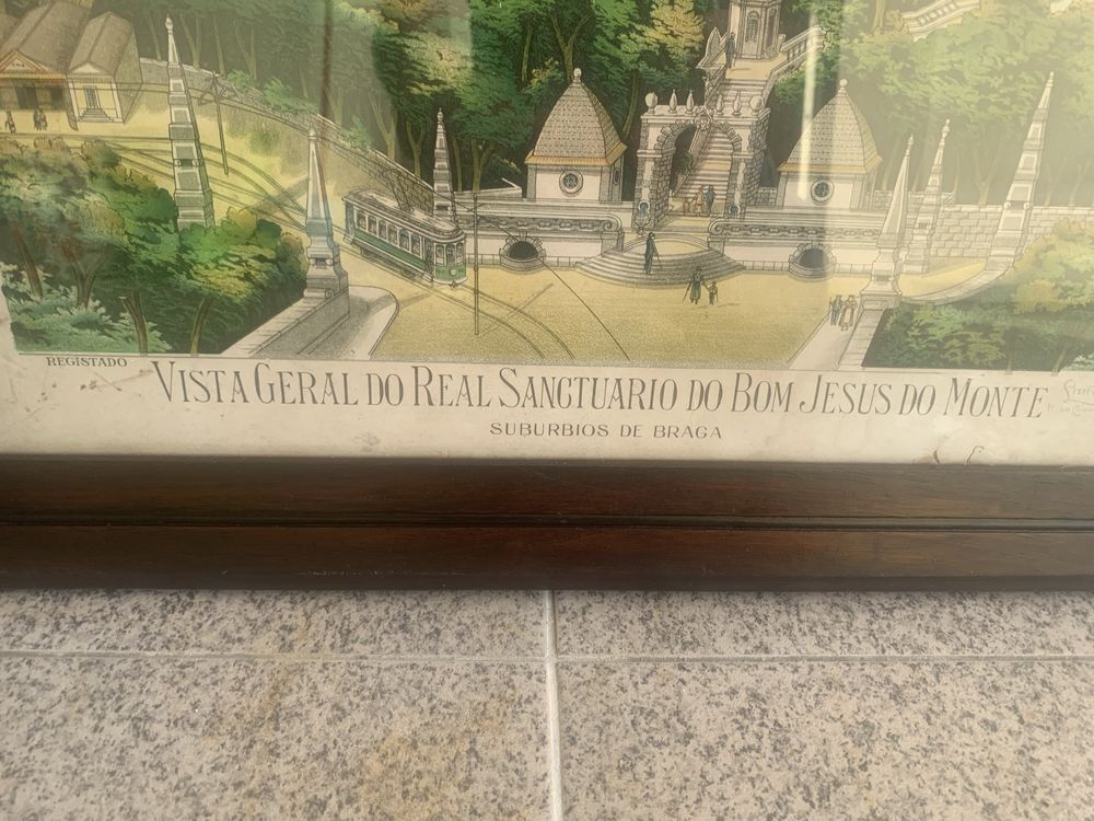 Gravura Bom Jesus de Braga