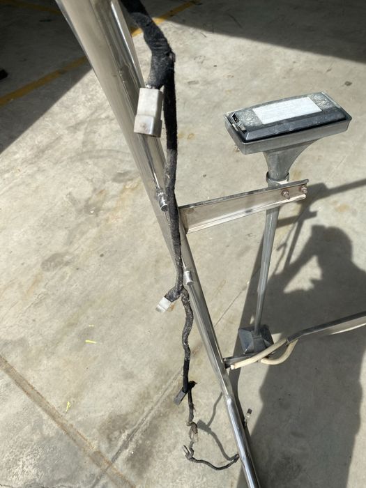 Suporte inox cornetas IVECO