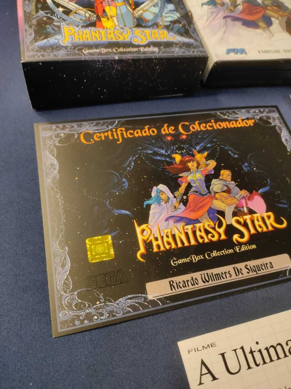 Phantasy Star 1 MasterSystem PT-BR GameBox Collection Edition