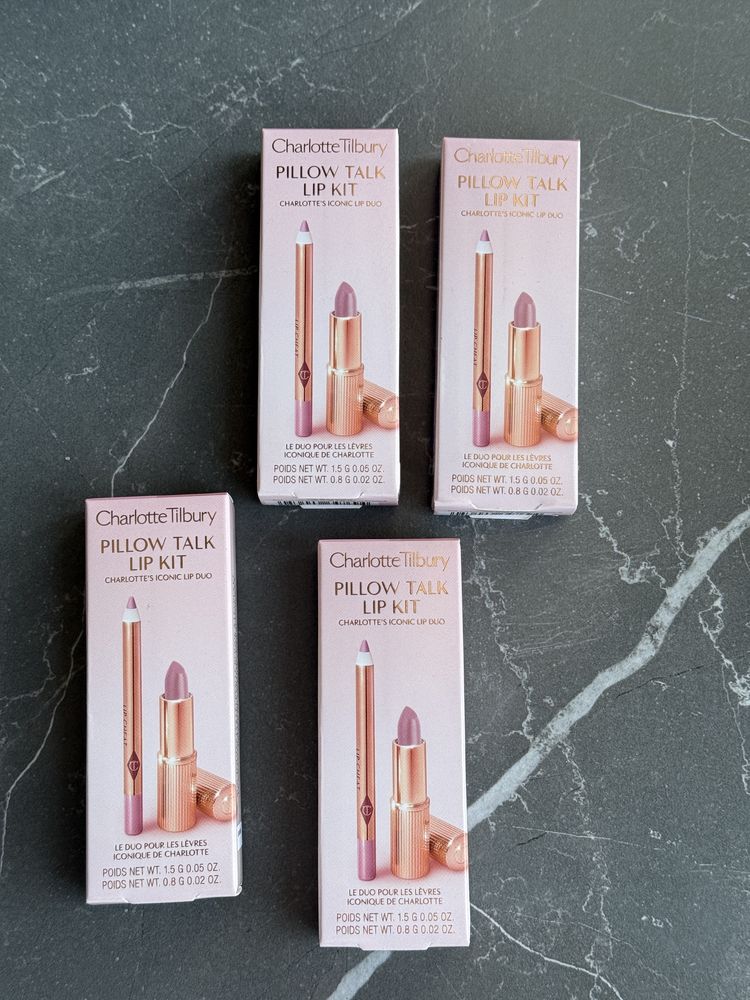 Набір Charlotte Tilbury pillow talk Fair, тіні