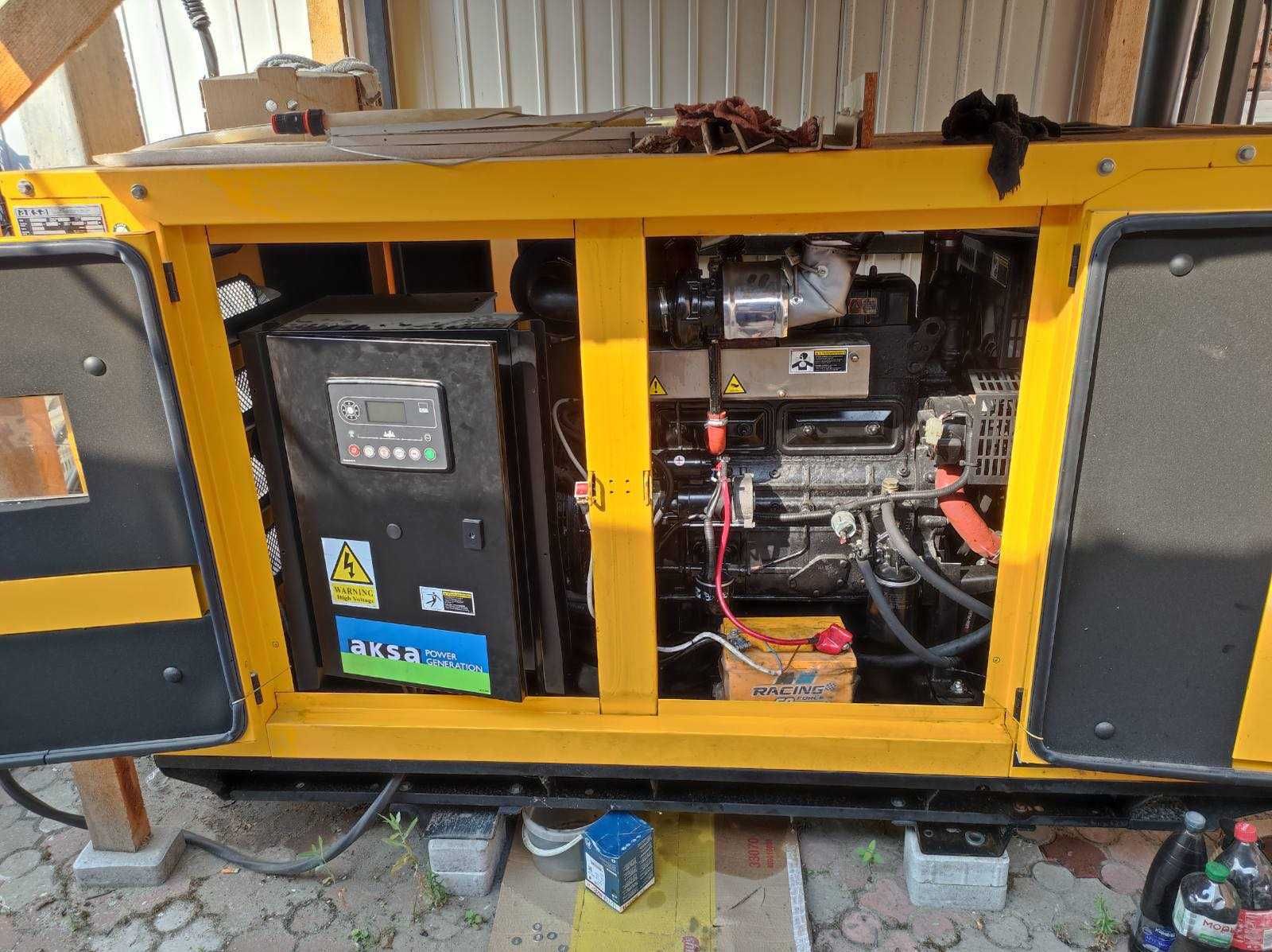 Продам генератор Aksa 40-50 kw (дизель)