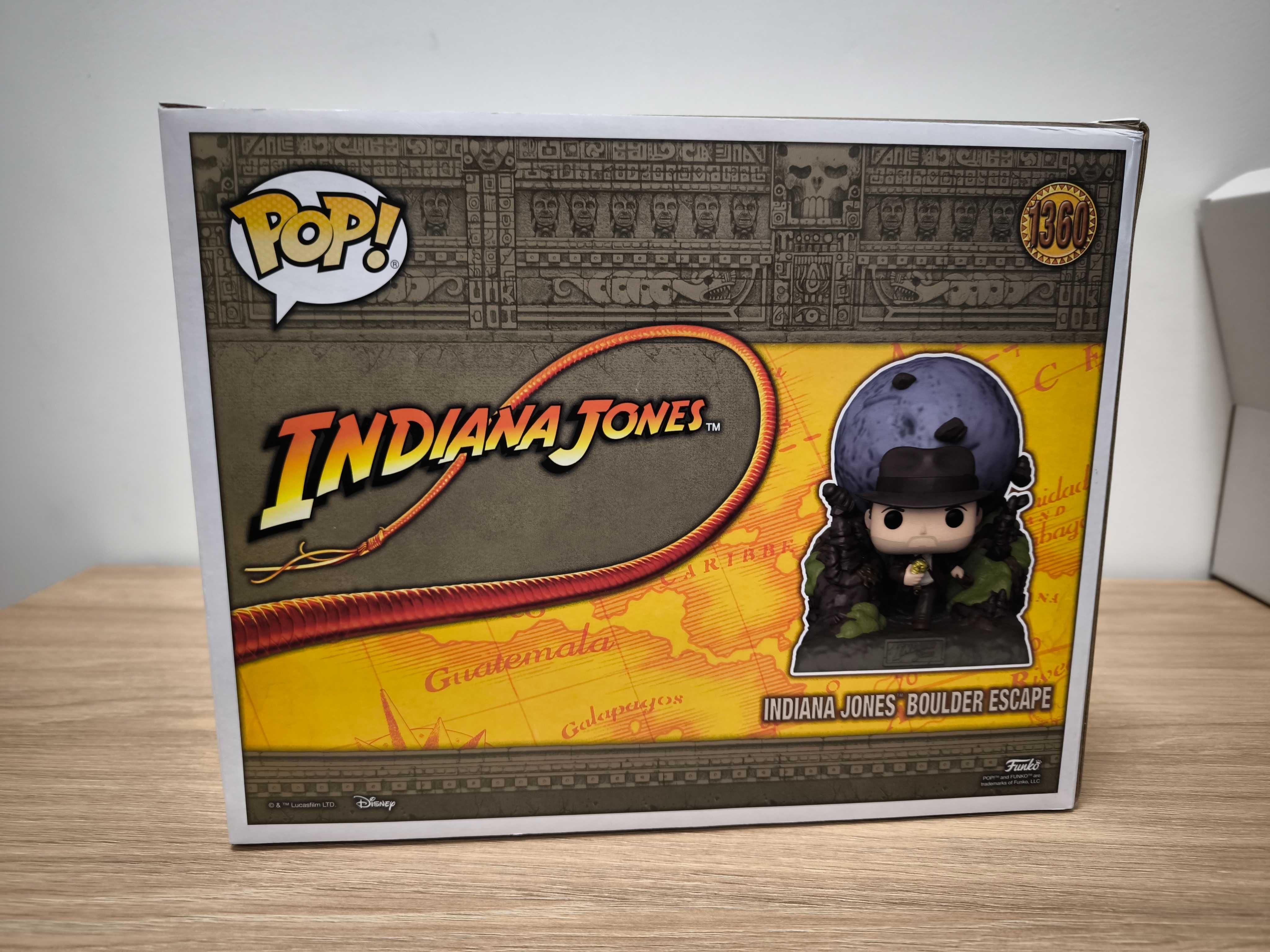 Funko pop Indiana Jones Boulder Escape