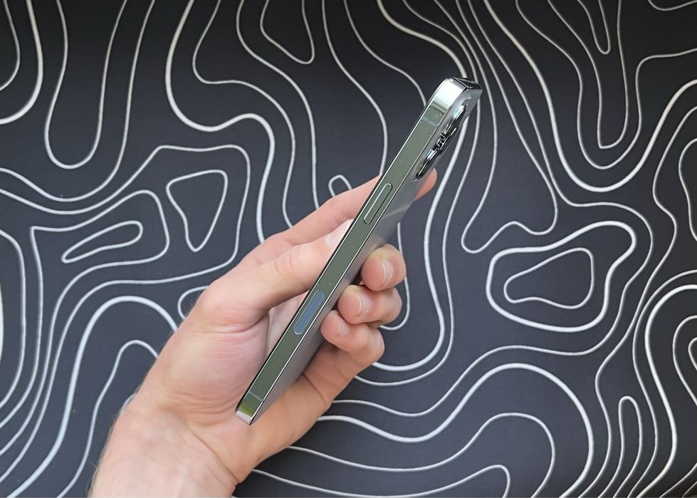 Отличный iPhone 13 PRO MAX 128 гб - 97% АКБ - NEVERLOCK - SIERRA BLUE