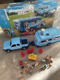 Pickup z przyczepą Playmobil Family Fun 9502