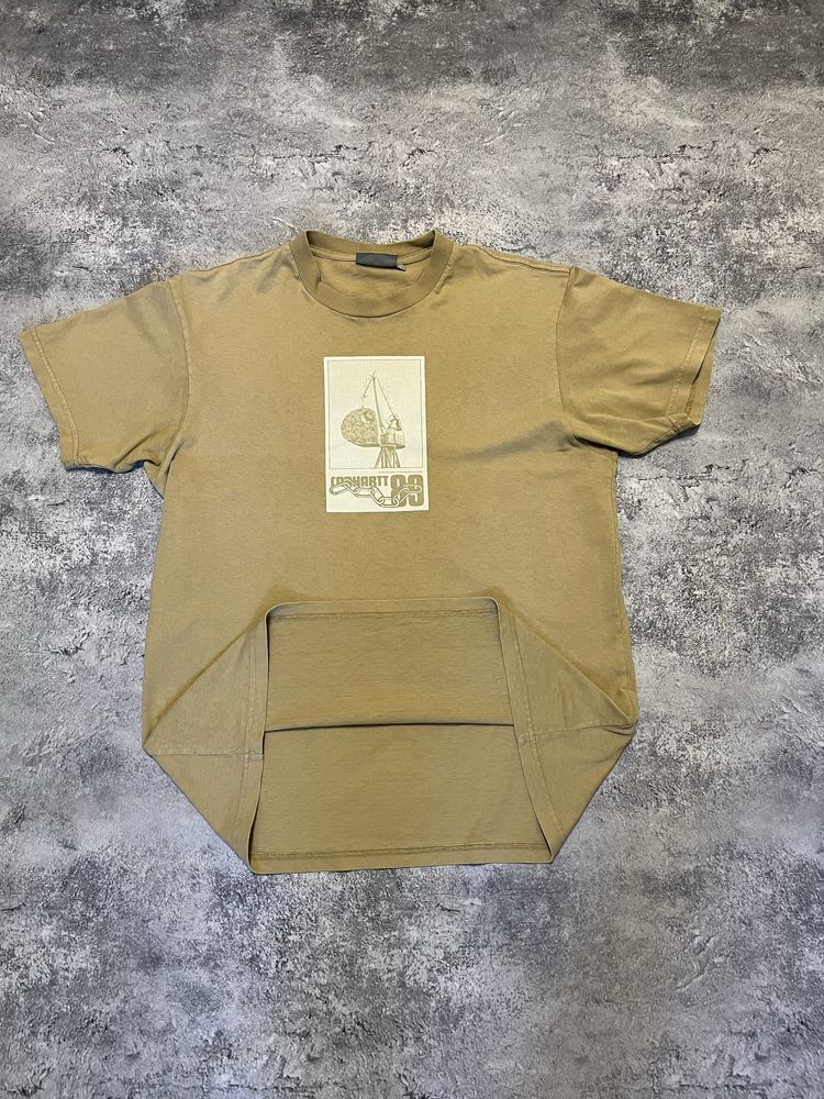 Футболка Carhartt WIP — оригінал, стильний принт, розмір М