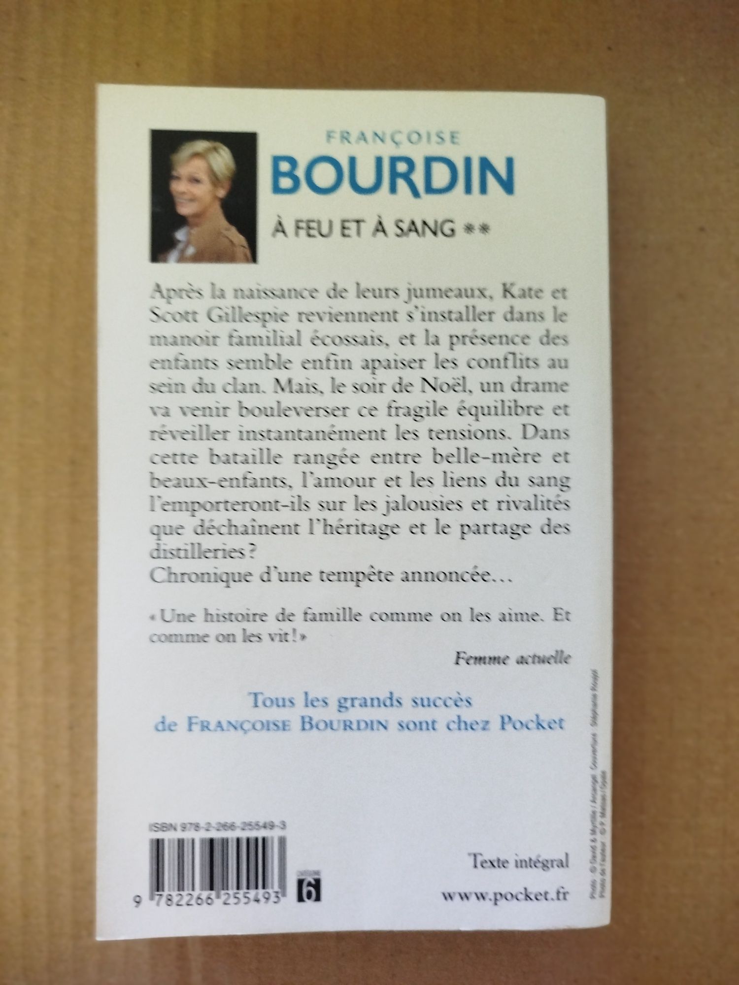 Livro francês "Françoise Bourdin"