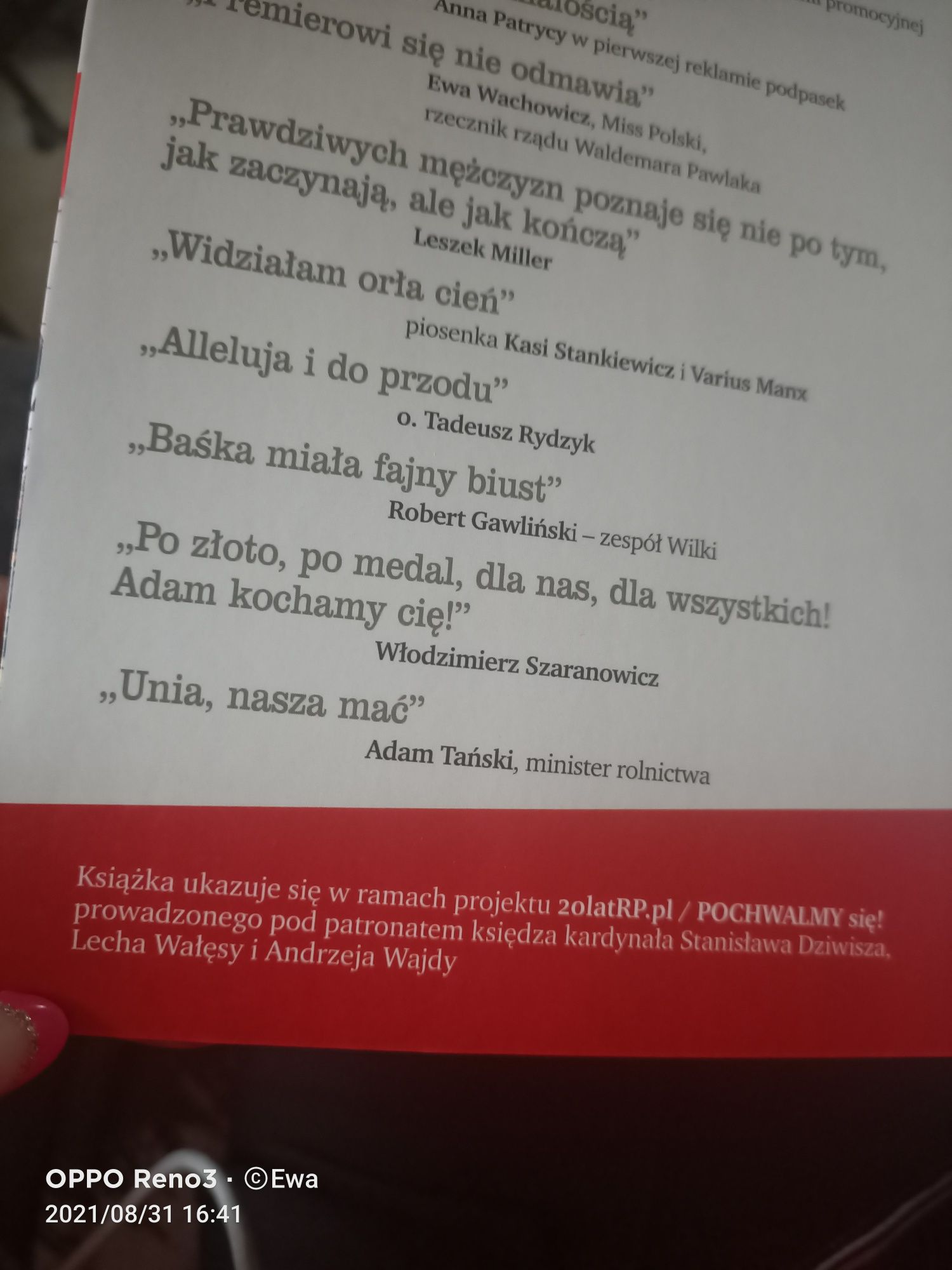 "Nasza Historia 20 lat RP.pl" Witold Bereś, Krzysztof Burnetko .