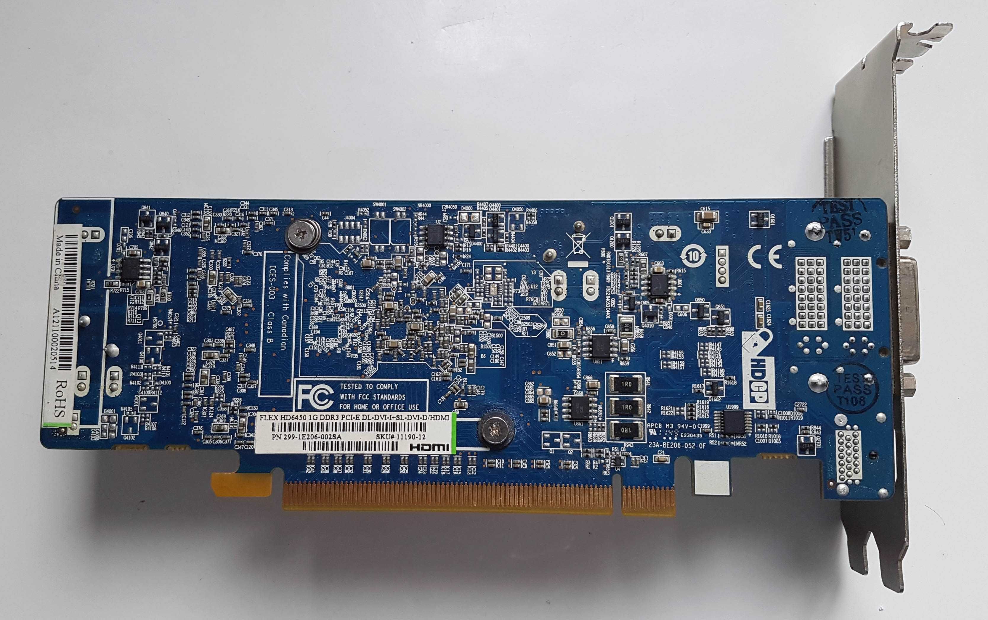 Karta graficzna Sapphire Flex HD6450 Radeon HDMI