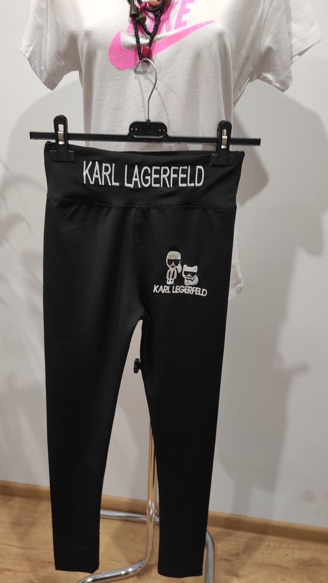 Legginsy Carl Lagerfeld