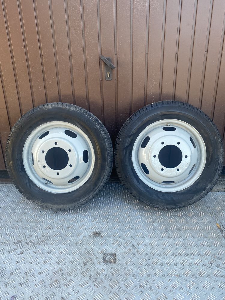 Koła bliźniak z oponami Ford Transit MK6 195/65R16C