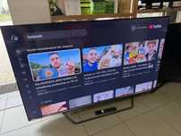 Telewizor 55cali Hisense SmartTV, Youtube, Netflix, 55U7QF, jak nowy