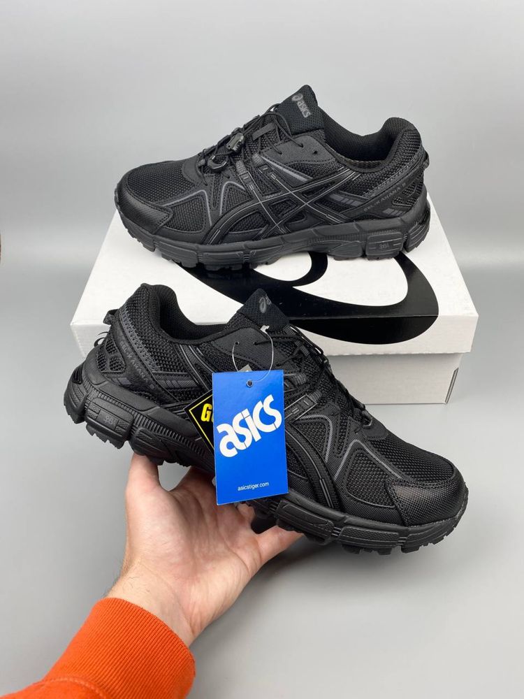 Asics Gel-Kahana 8 Black Gore-tex,асікси,гортекс,асікси чорні.