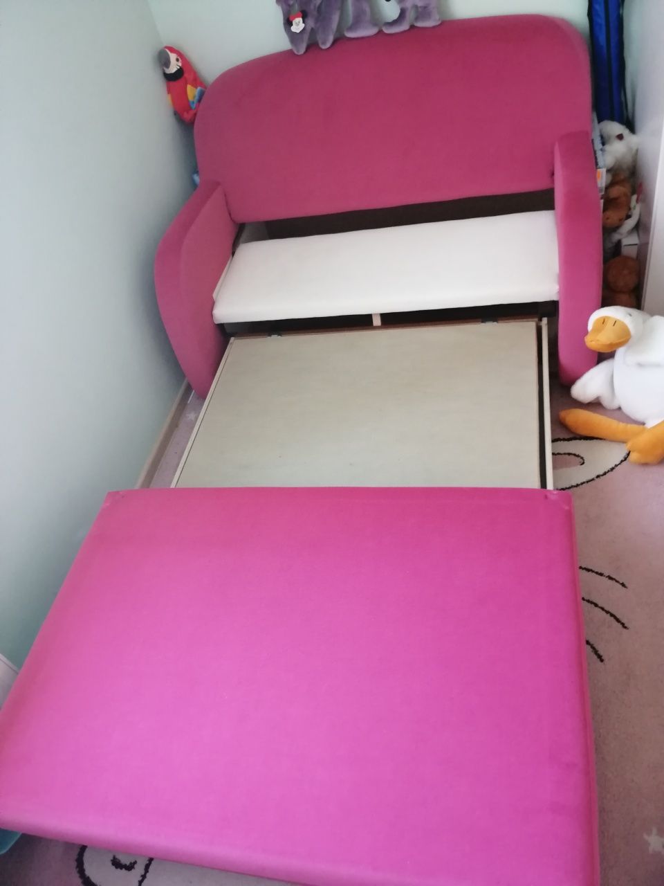 Łóżko/tapczan/kanapa/sofa młodzieżowa Black Red White