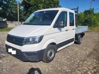 Volkswagen Crafter doka 2019r 2.0 SALON 140 KM I wł 7 osób osobowy Idealny  VW Crafter Lift 2019r Bezwypadek 7 osób osobowy Doka Skrzynia sprinter