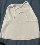 Zara top S bialy