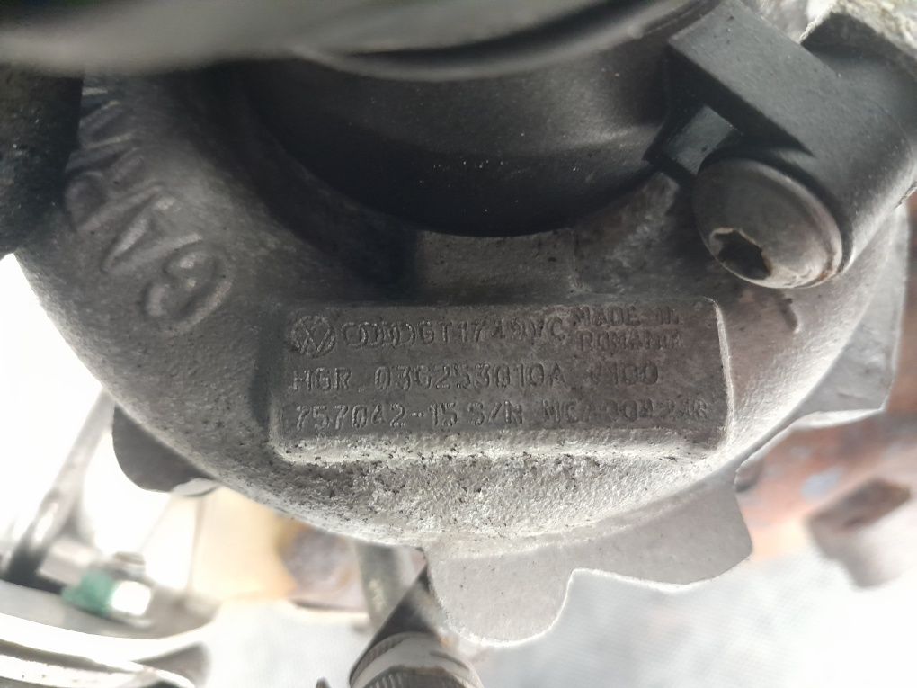 Турбіна 2.0TDI 125kW BMN BMR VW Touran 2003-2010p Турбина Тоуран 125КВ