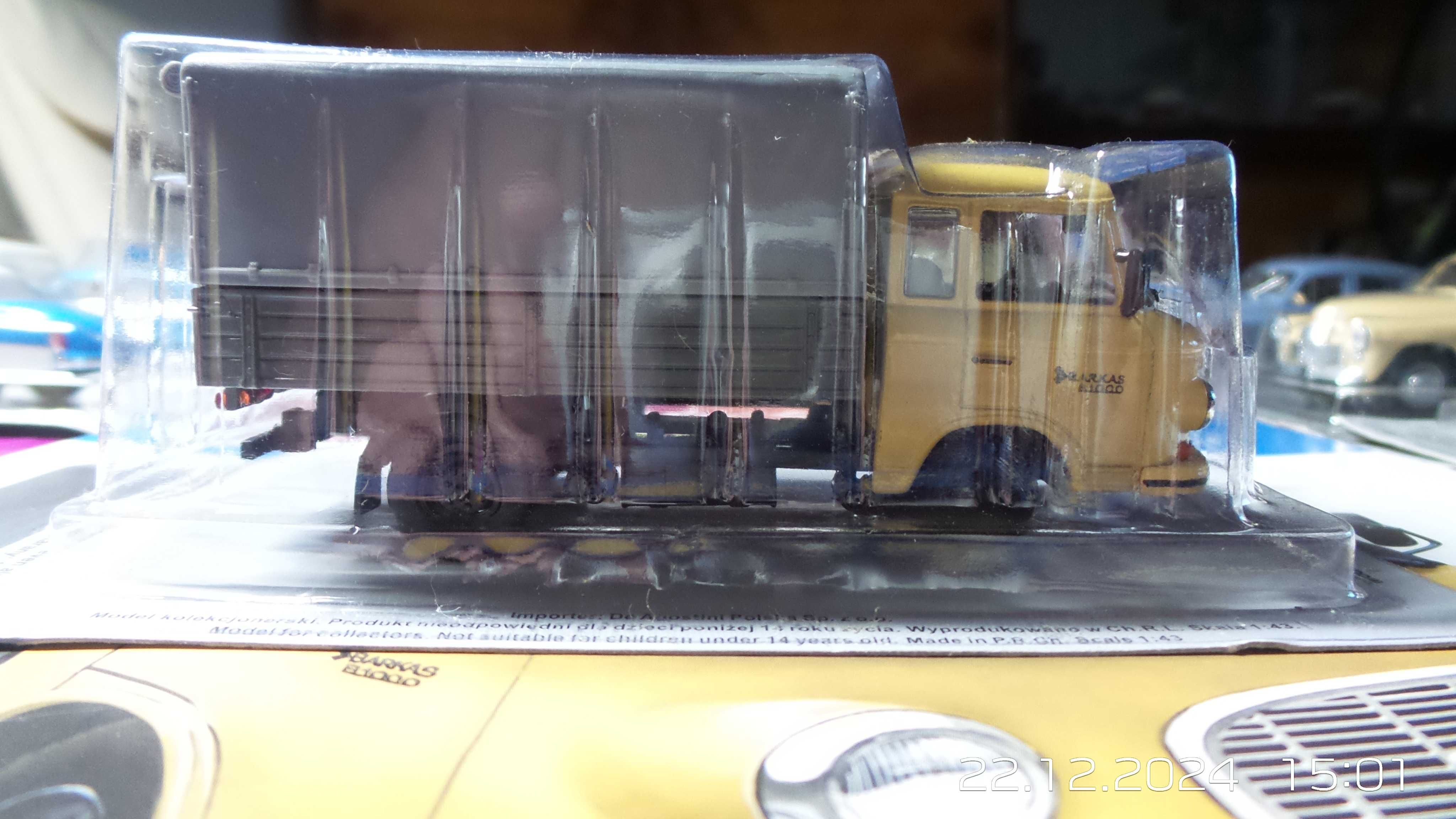 Barkas B 1000HP Z gazetką .Kultowe Auta PRL Oraz 140 innych modeLI