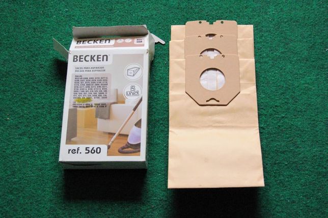 Pack de 3 sacos de aspirador Becken ref. 560