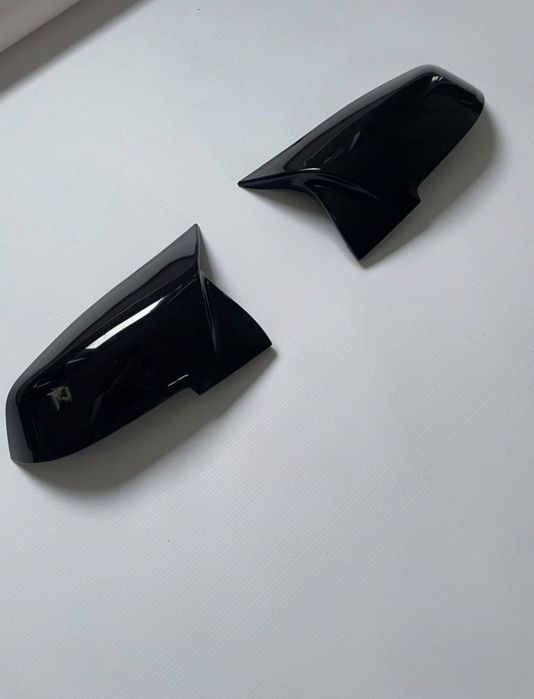 BMW F30 F31 F32 F36 Nakładki Lusterek Obudowy M Look Czarny Połysk