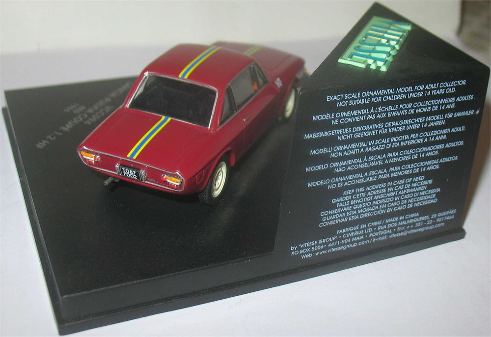 Vitesse - Lancia Fulvia Coupé 1.2 HF - 1966