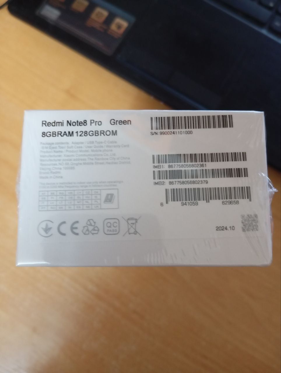 Rèdmi Note 8Pro ,новий,зеленого кольору ,8 / 128Gb.,NFC  Ціна-4400 грн