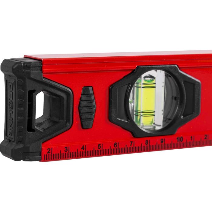 Poziomnica Aluminiowa 120cm 1,2M, 3X Libelki /oczka - Oryginał PROLINE