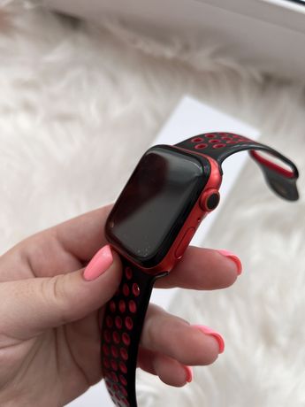 Apple Watch 6 44 mm Red (Полный комплект)