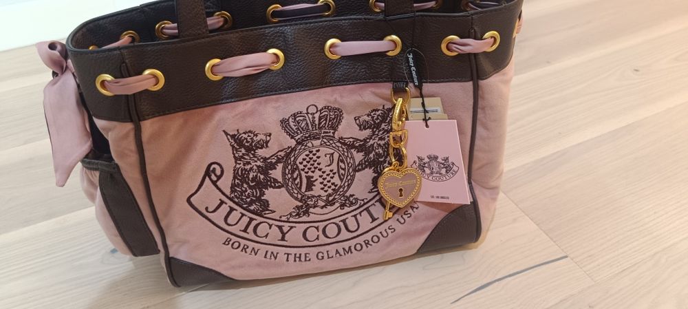 Juicy couture torba torebka bag daydreamer różowa
